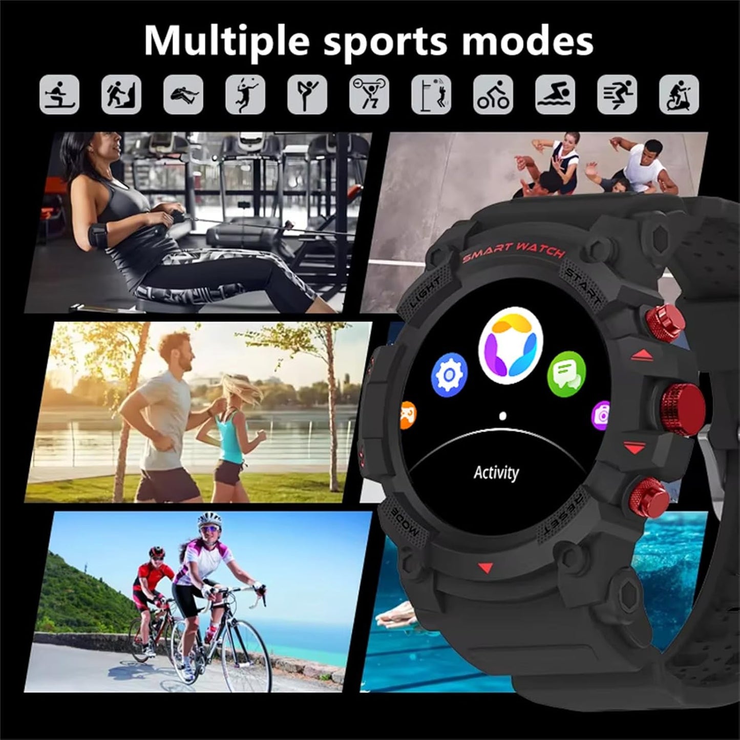 PEJE Smart Watch丨Smart Watches For Men gbeige