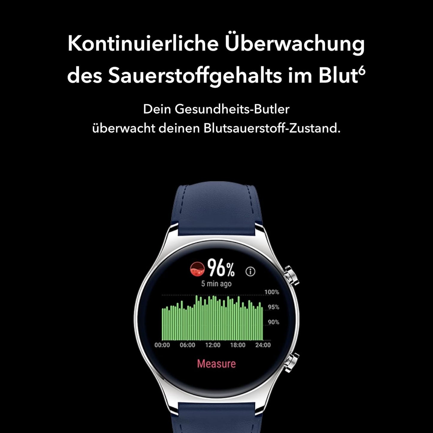 Honor Watch GS3, Smart with 1.43, Blue, One Size, GS3