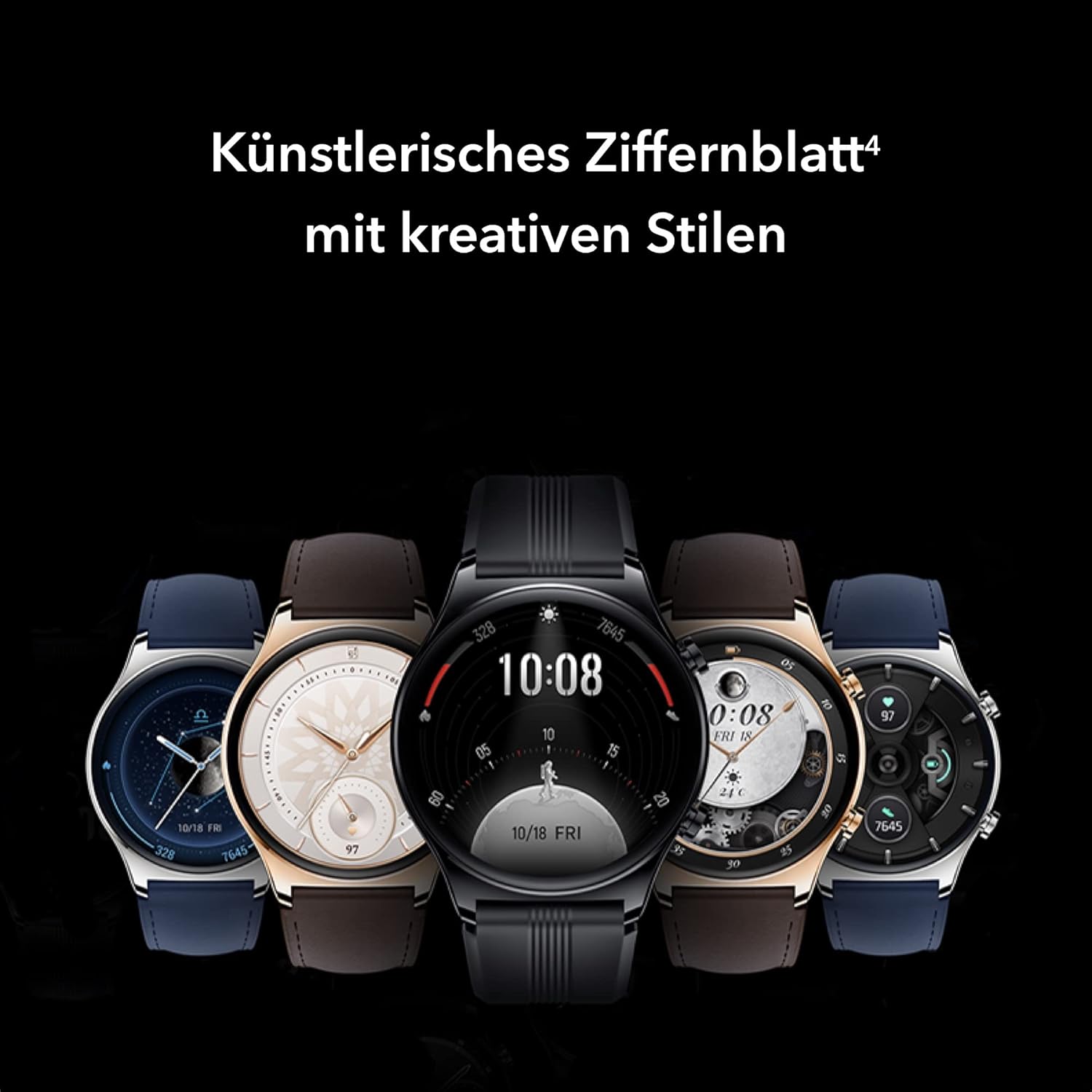 Honor Watch GS3, Smart with 1.43, Blue, One Size, GS3