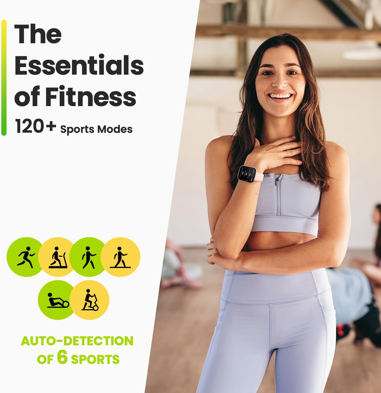 Amazfit Bip 5 Unity Smart Watch 46mm, 11-Day Battery, Fitness Activity Tracker with 120+ Sports Modes, Heart Rate & Sleep Monitor, Customizable Watch Faces, for Android & iPhone, Grey