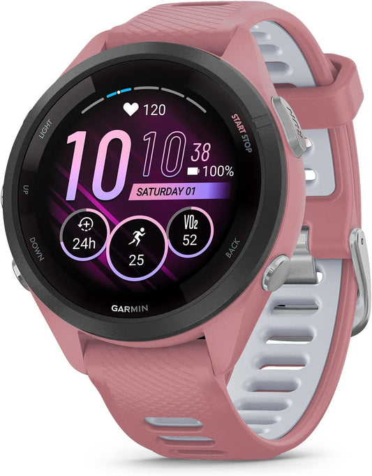 GARMIN FORERUNNER 265S MUSIC, WIFI, GPS, EU/PAC, PINK