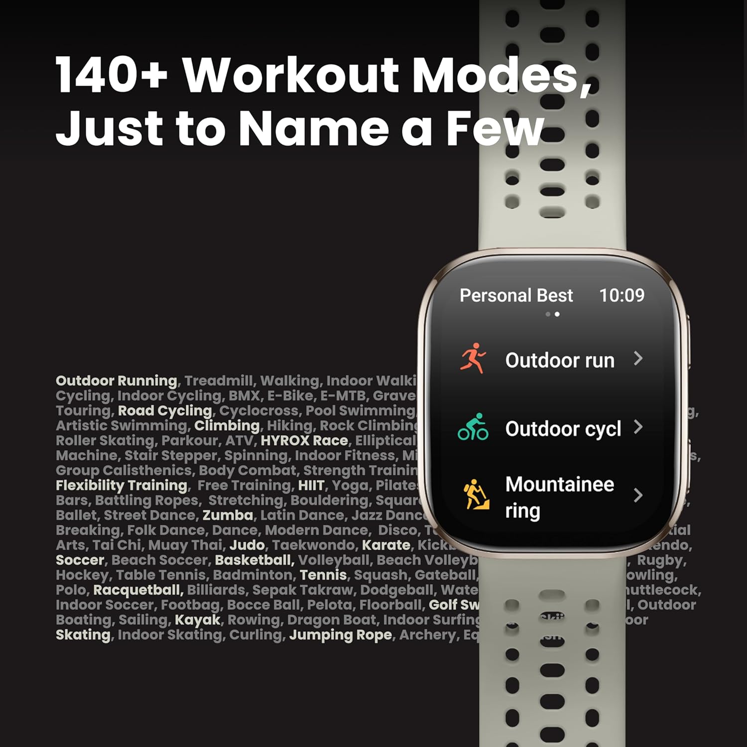 Amazfit Bip 6 Smart Watch 46mm, 14 Day Battery, 1.97" AMOLED Display, GPS & Free Maps, AI, Bluetooth Call & Text, Health, Fitness & Sleep Tracker, 140+ Workout Modes, 5 ATM Water-Resistance, Charcoal