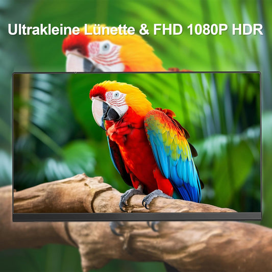 15.6 Inch Portable Monitor, 1080P FHD Portable Monitor with Protective Case, Portable Mobile IPS Screen, Ultra Thin Second Screen for Laptop/PC/Mac/PS4/Xbox USB-C & HDMI Connection